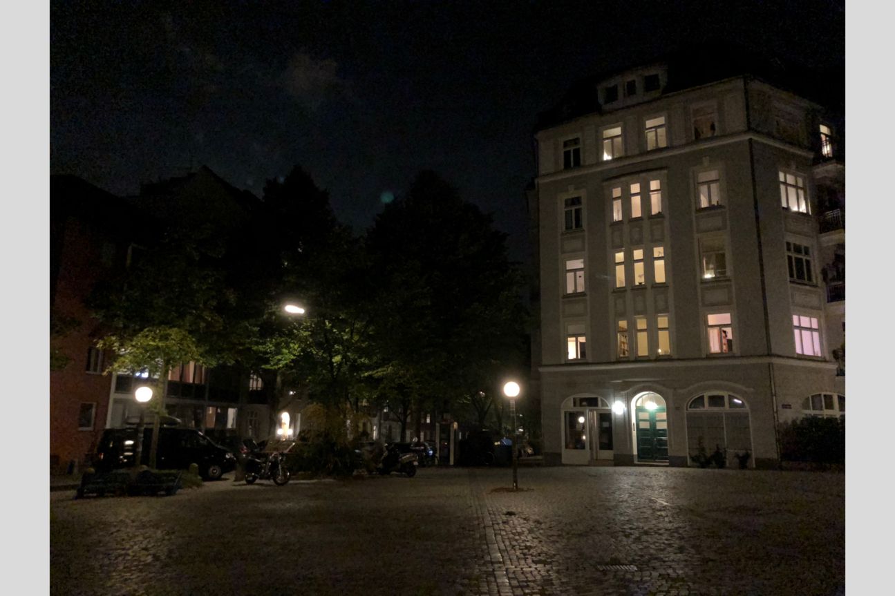 Kameravergleich, iPhone Xs, iPhone X, Galaxy S9 Plus, Pixel 2 Ein Platz bei Nacht