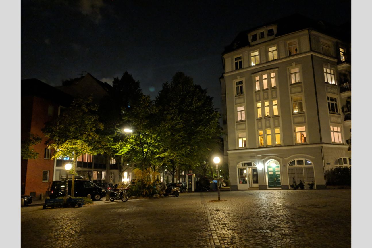 Kameravergleich, iPhone Xs, iPhone X, Galaxy S9 Plus, Pixel 2 Ein Platz bei Nacht