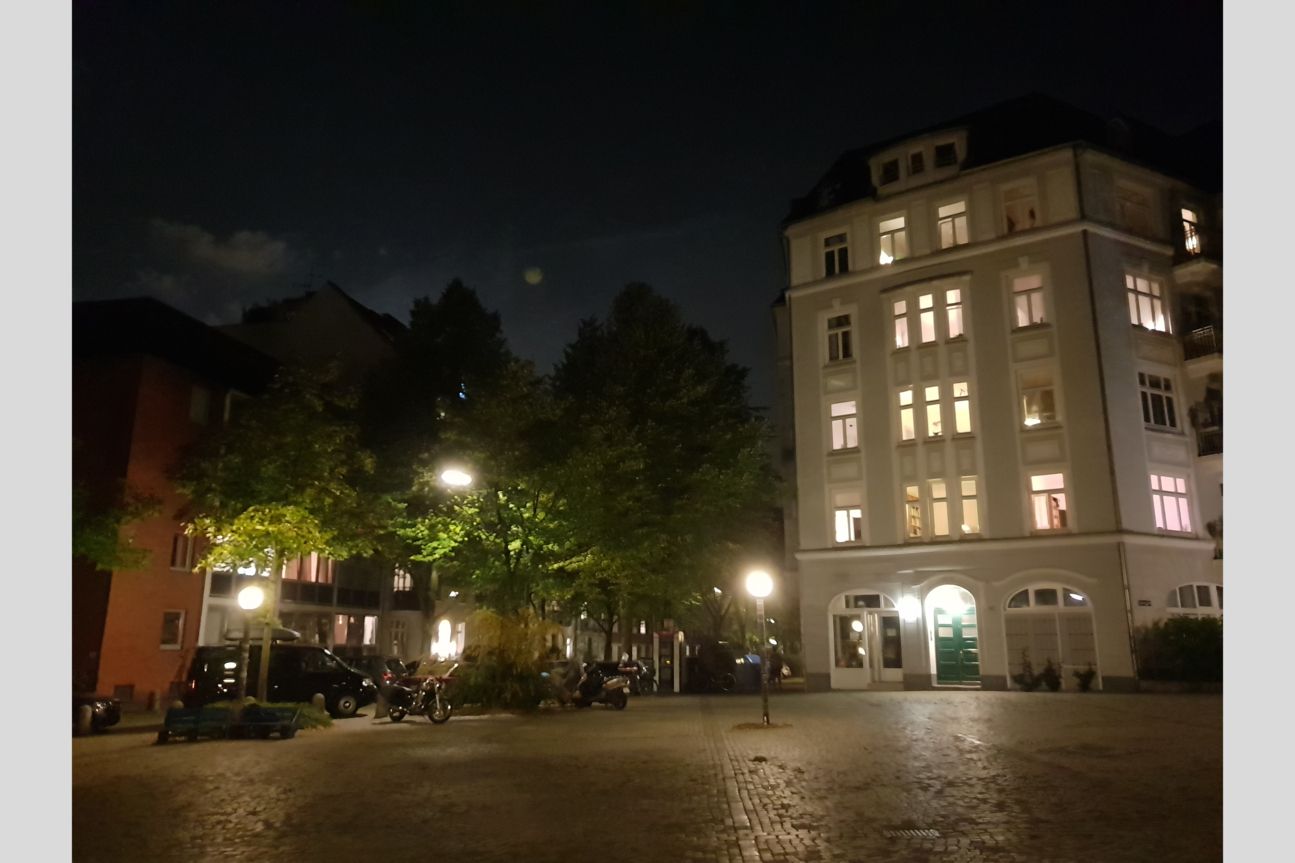 Kameravergleich, iPhone Xs, iPhone X, Galaxy S9 Plus, Pixel 2 Ein Platz bei Nacht