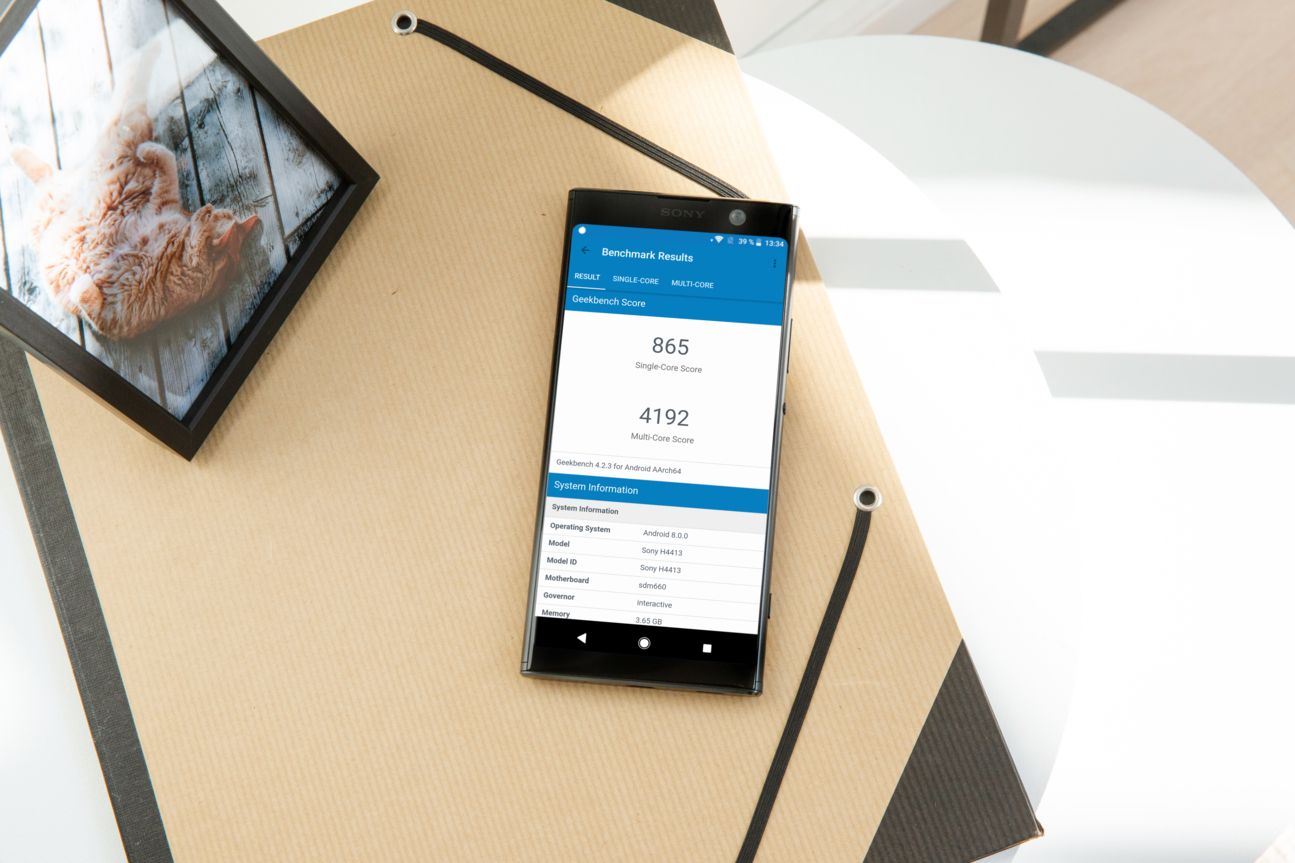 Sony Xperia XA2 Plus Sony Xperia XA2 Plus in der Frontsansicht