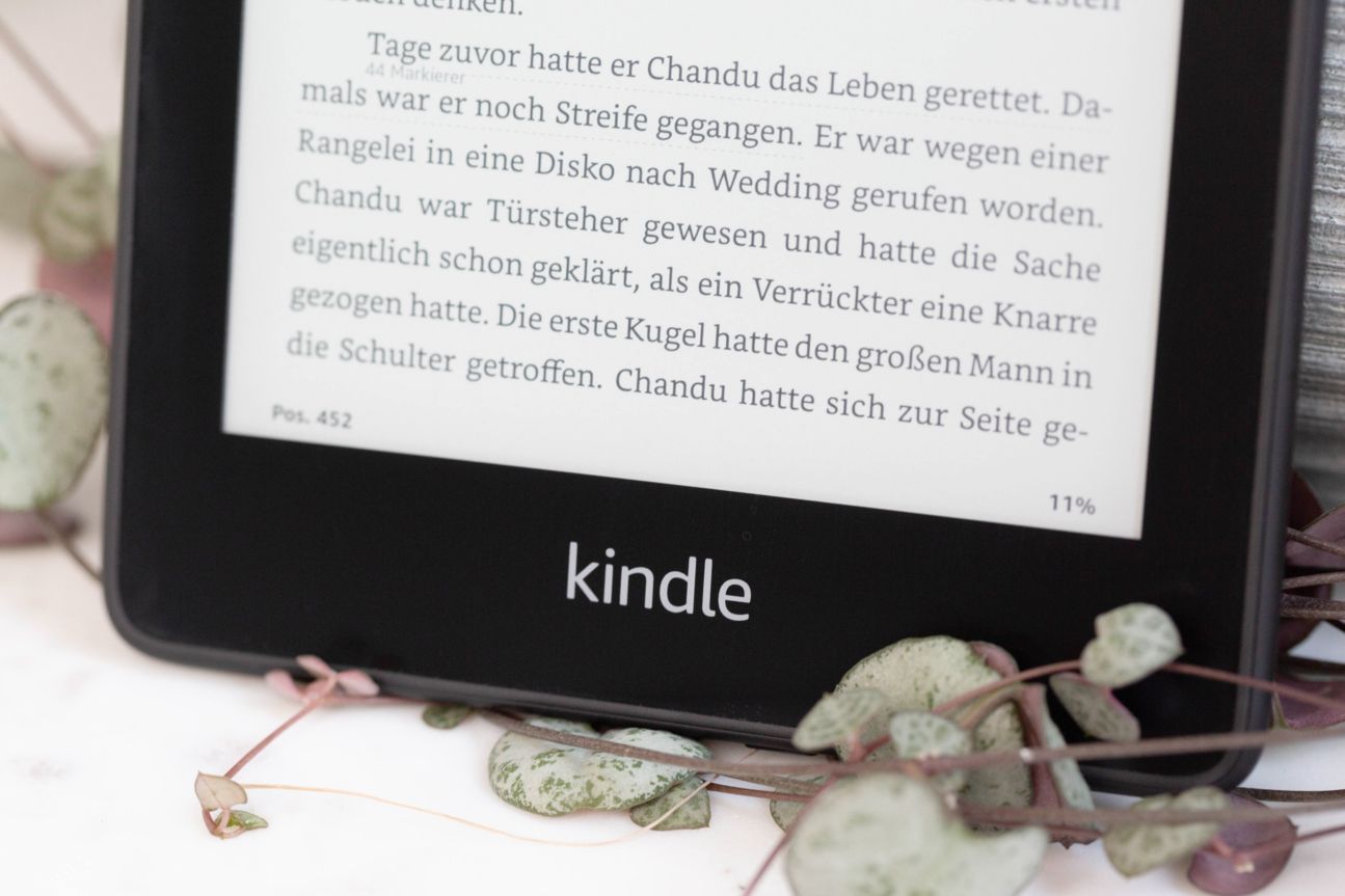 Amazon Kindle Paperwhite Der KindlePaperwhite in der Nahaufnahme.