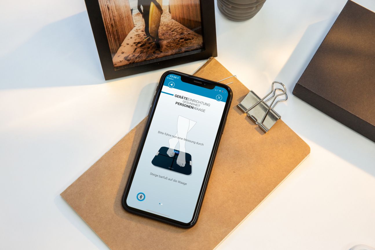 iPhone Xr Screenshot, Medisana Waage iPhone Xr Screenshot, Medisana Waage