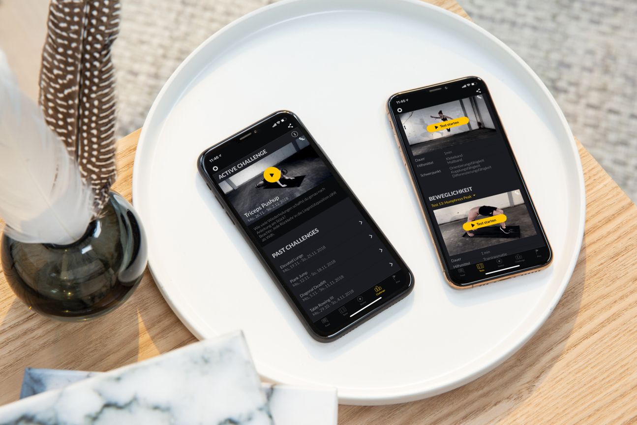App Athlagon Screenshots der Athlagon-App