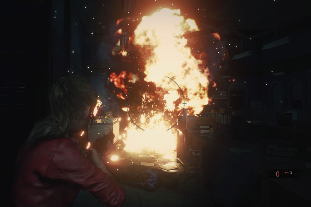 Resident Evil 2 Screenshot aus dem Spiel "Resident Evil 2"