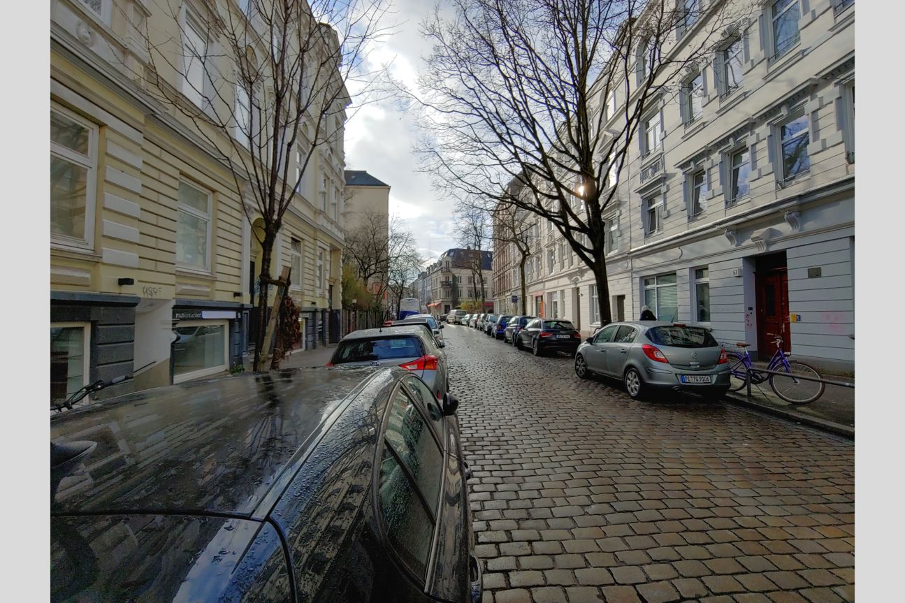 winkel-weit Straßenzug