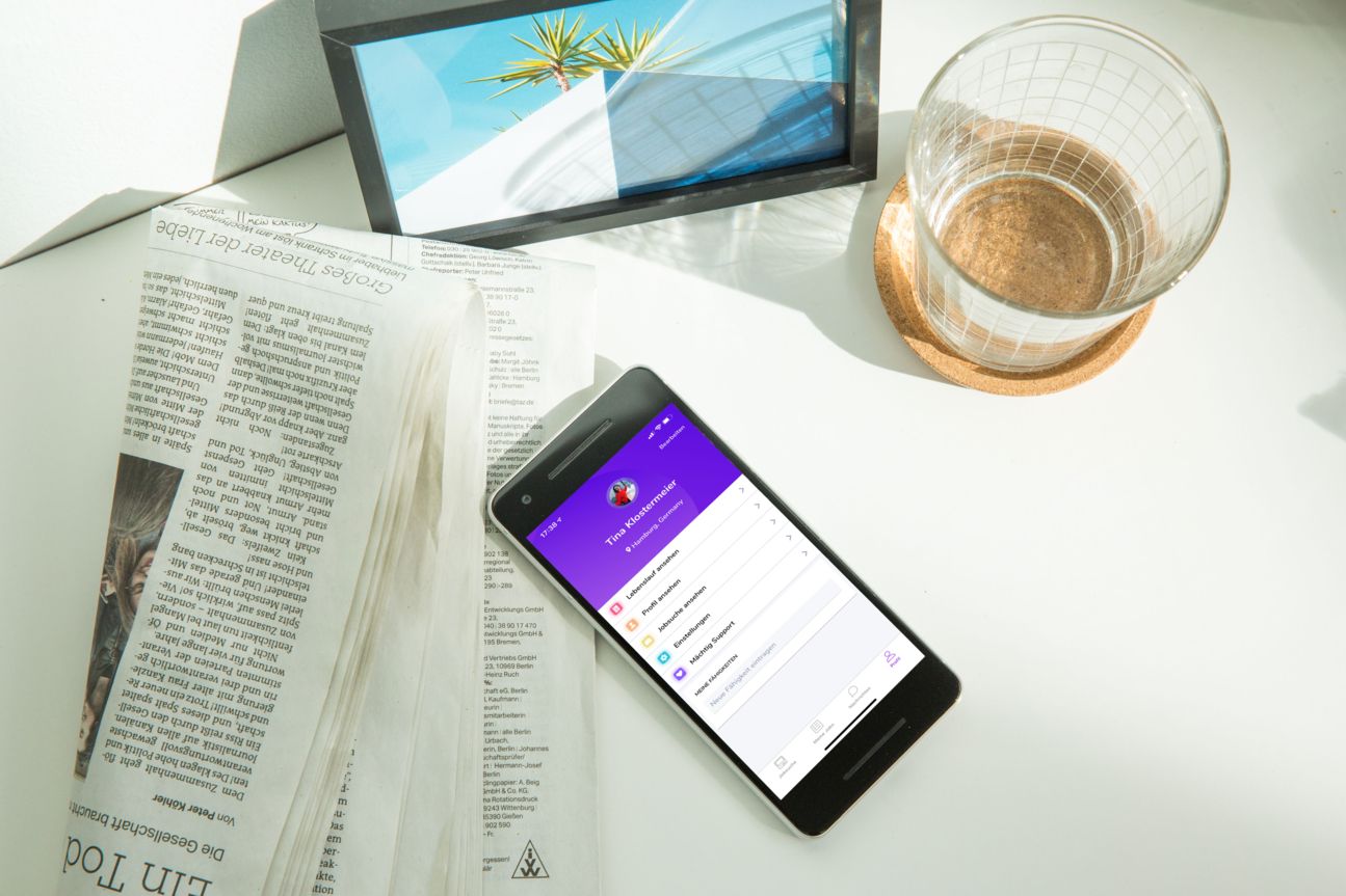 Mit Monster könnt ihr euren Traumjob nach rechts swipen.