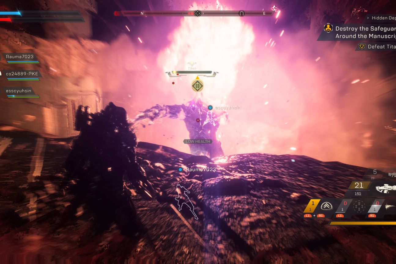 Anthem, Game, Screenshot Screenshot aus "Anthem" für PS4 (EA/ BioWare)