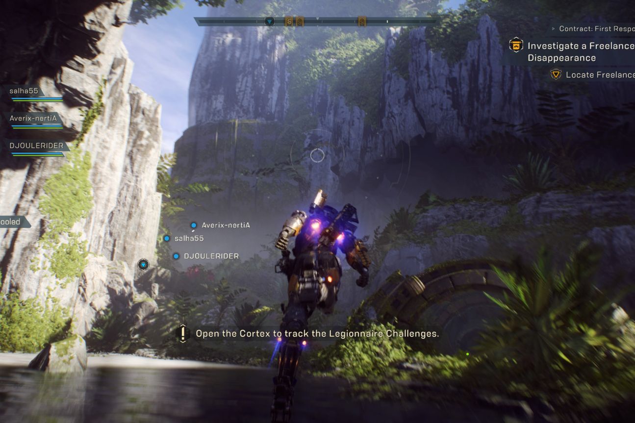 Anthem, Game, Screenshot Screenshot aus "Anthem" für PS4 (EA/ BioWare)