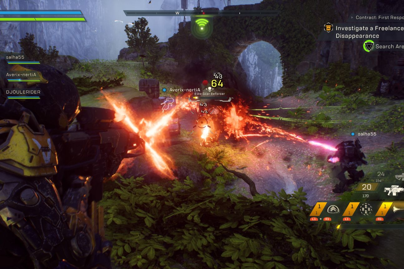 Anthem, Game, Screenshot Screenshot aus "Anthem" für PS4 (EA/ BioWare)