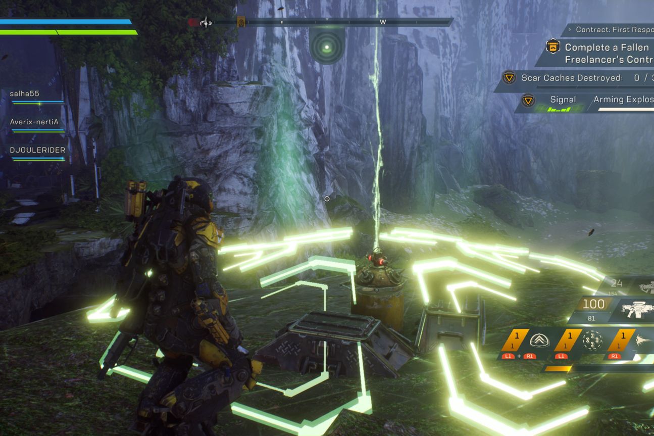 Anthem, Game, Screenshot Screenshot aus "Anthem" für PS4 (EA/ BioWare)