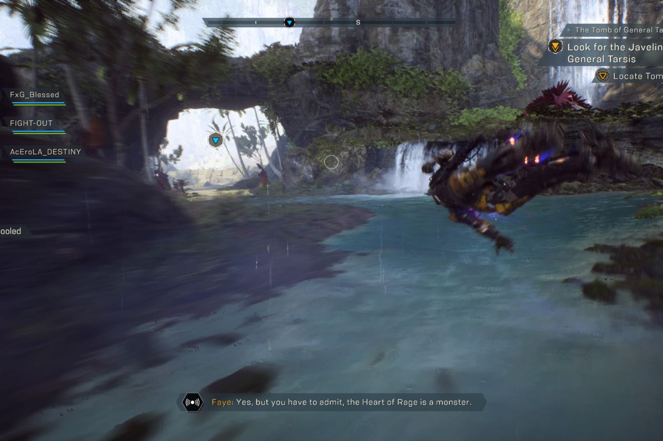 Anthem, Game, Screenshot Screenshot aus "Anthem" für PS4 (EA/ BioWare)