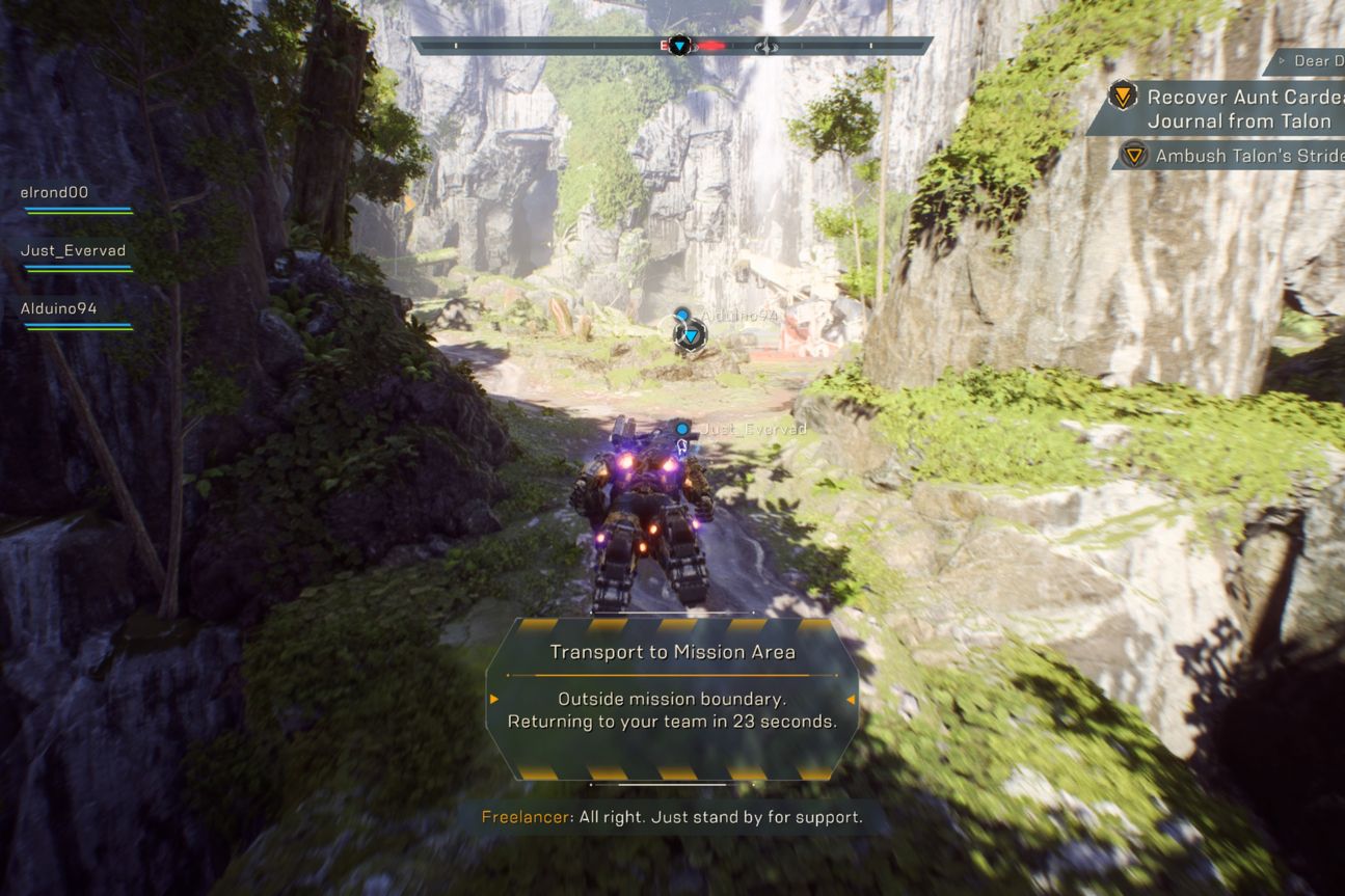 Anthem, Game, Screenshot Screenshot aus "Anthem" für PS4 (EA/ BioWare)