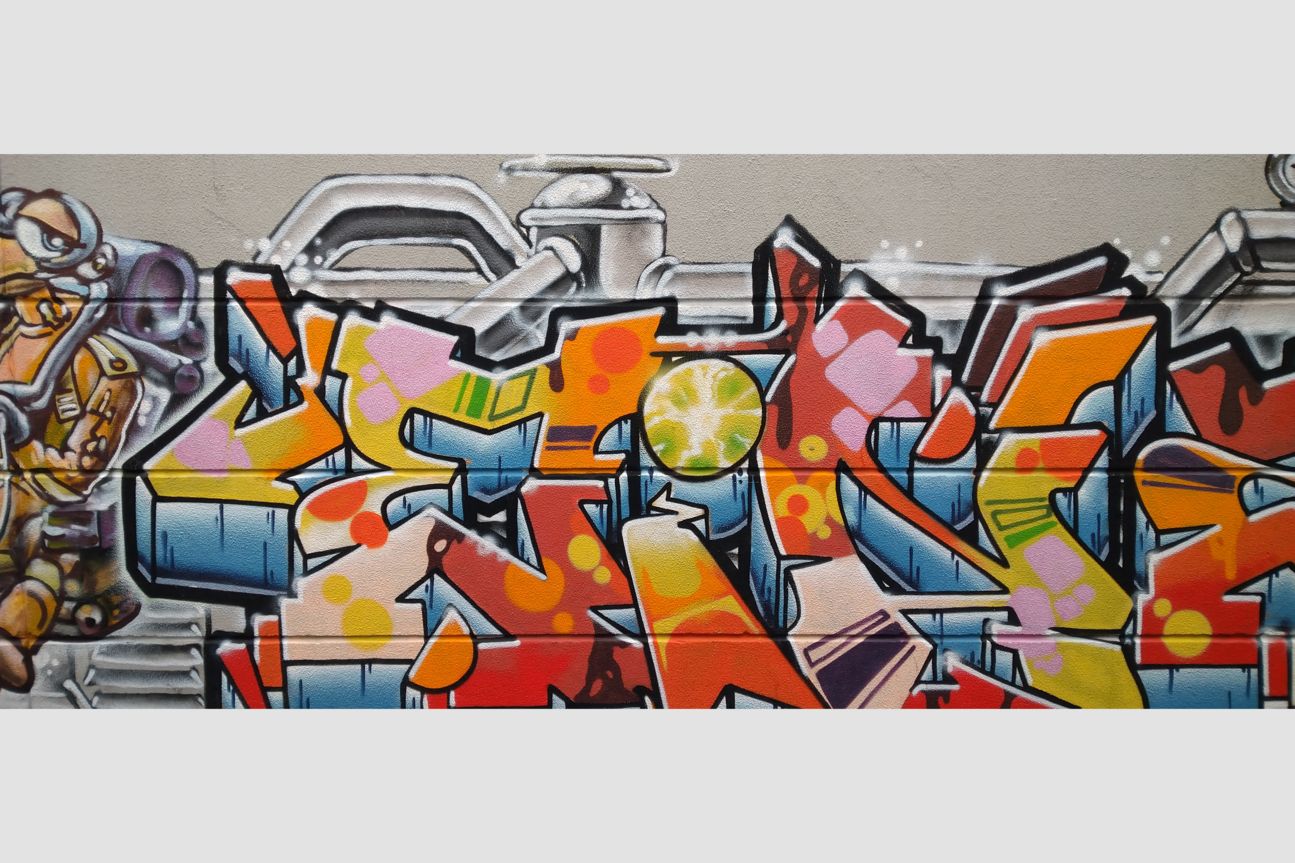 Testfotos Sony Xperia 10 Graffiti Mural