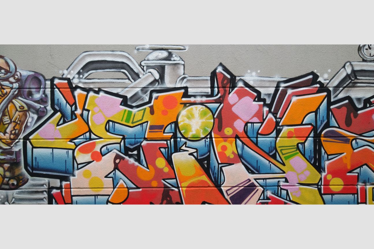 Sony Xperia 10 Plus Testfotos Graffiti Mural