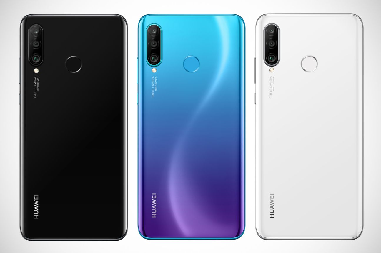 Das Huawei P30 Lite kommt in drei Ausführungen