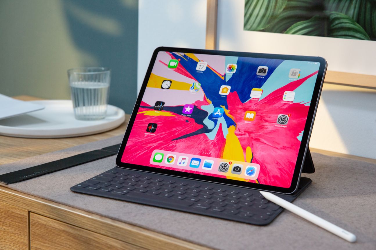 Apple iPad Pro 2018 Apple iPad Pro 2018 mit Apple Pencil unterstützt iPadOS