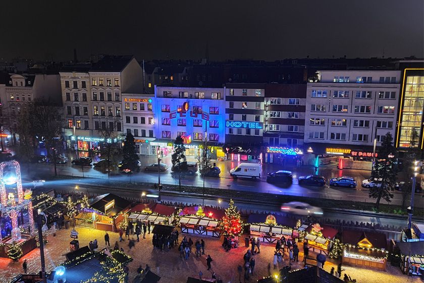 Galaxy S10 Weihnachtsmarkt