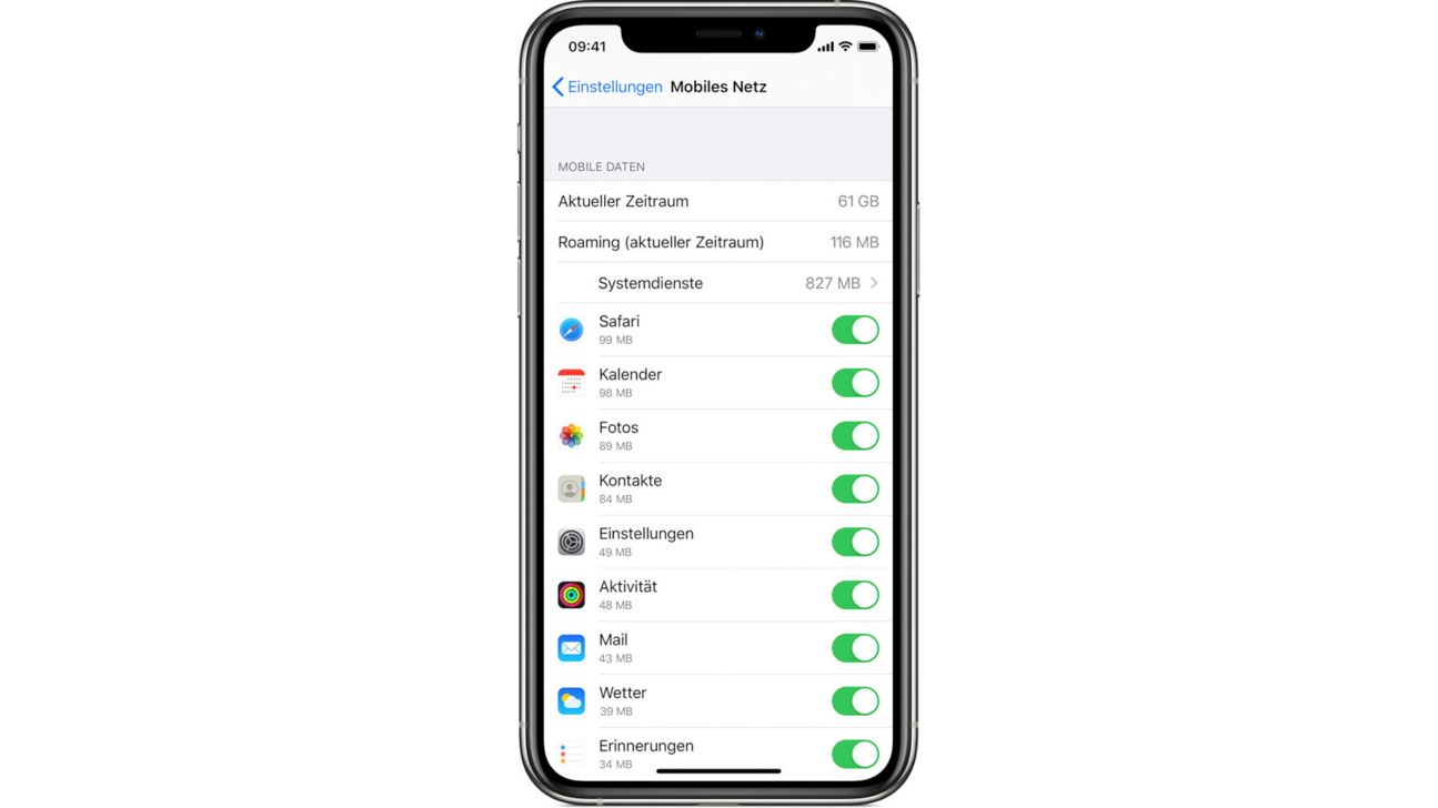 iOS 13 verbrauchtes Datenvolumen iOS 13 verbrauchtes Datenvolumen