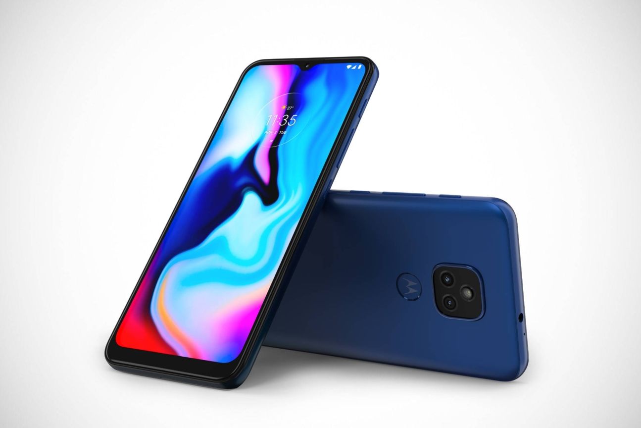 Moto e7 Plus Misty Blue Moto e7 Plus Misty Blue