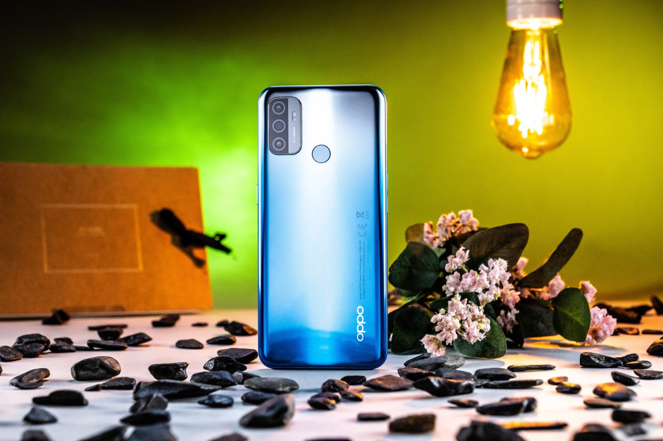 Oppo A53S Produktfoto CURVED 007 Rückseite des Oppo A53s