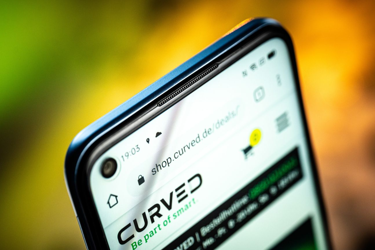Oppo A53S Produktfoto CURVED 019 Obere Kante des Oppo A53s