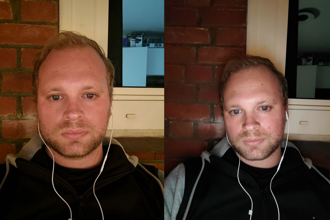 Galaxy S20 Fe Selfie Nacht Samsung Galaxy S20 Fan Edition Fotos