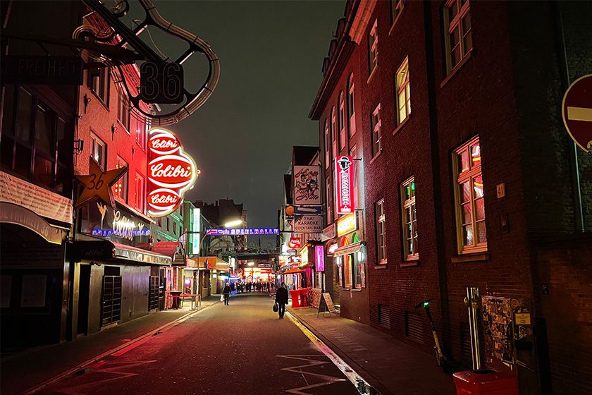 IPhone 12 Nachtmodus Reeperbahn IPhone 12 Nachtmodus Reeperbahn