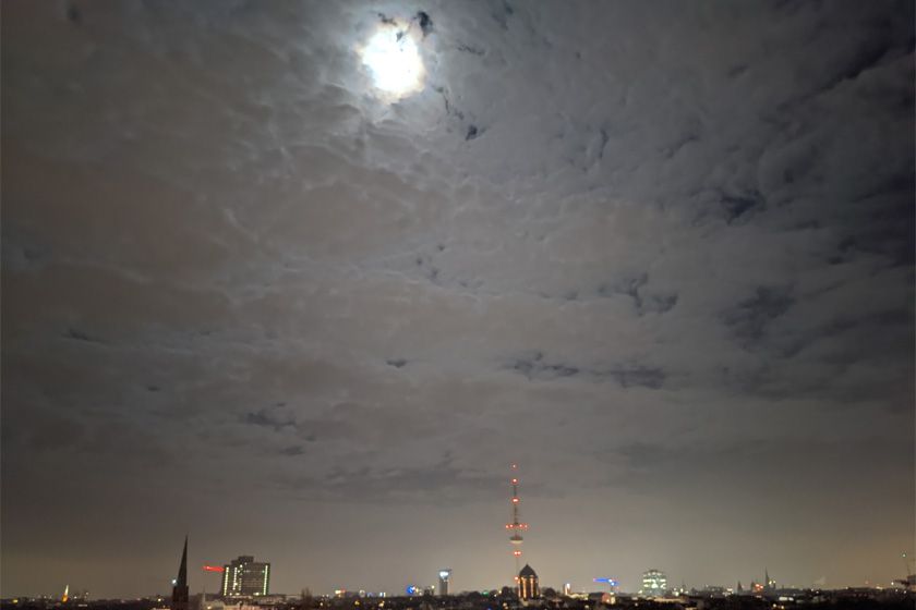 Pixel 4Aa Nacht 1b Pixel 4a Nachtfoto Himmel Nachtmodus