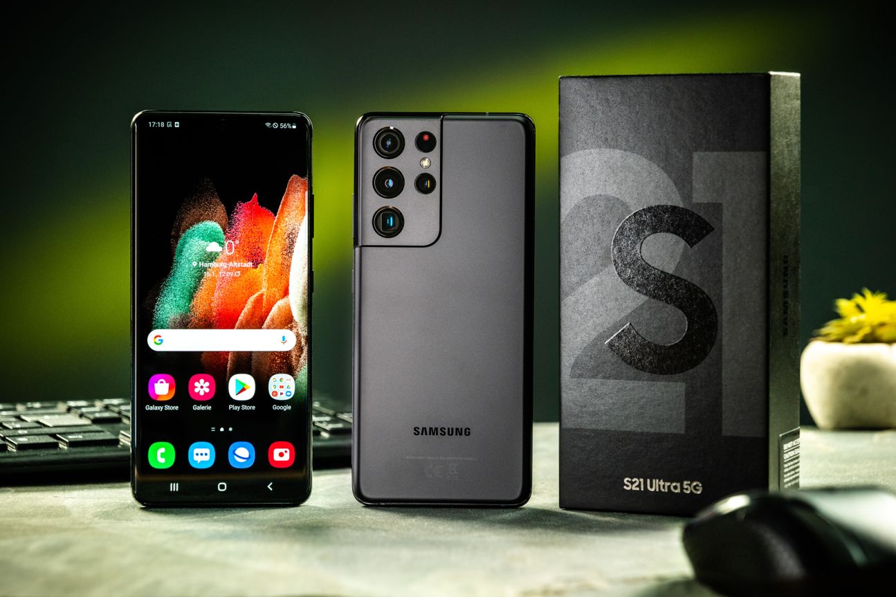 Das Galaxy S21 Ultra ist das Top-Modell der Reihe