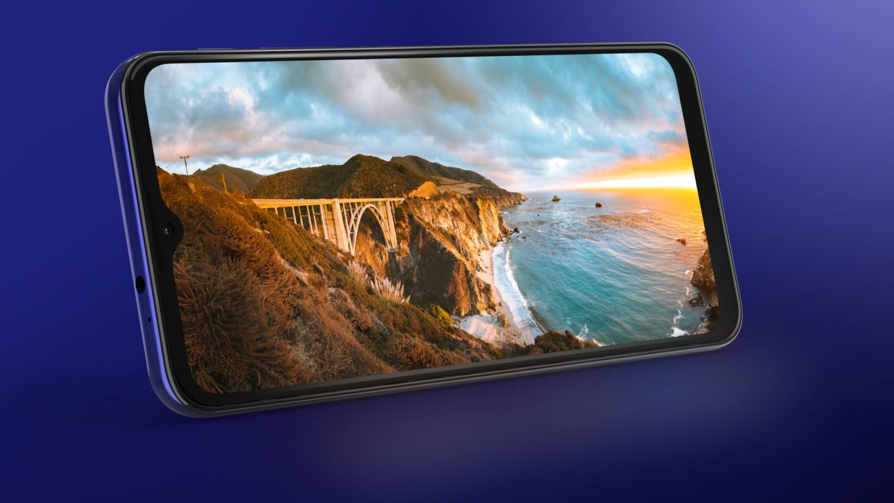Mit 6,5 Zoll ist das Display des Moto G9 Play schön groß