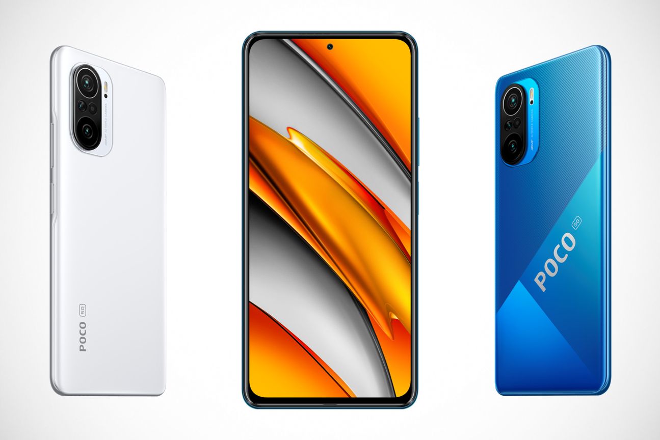 Xiaomi Poco F3 Weiß und Blau Xiaomi Poco F3 Weiß und Blau