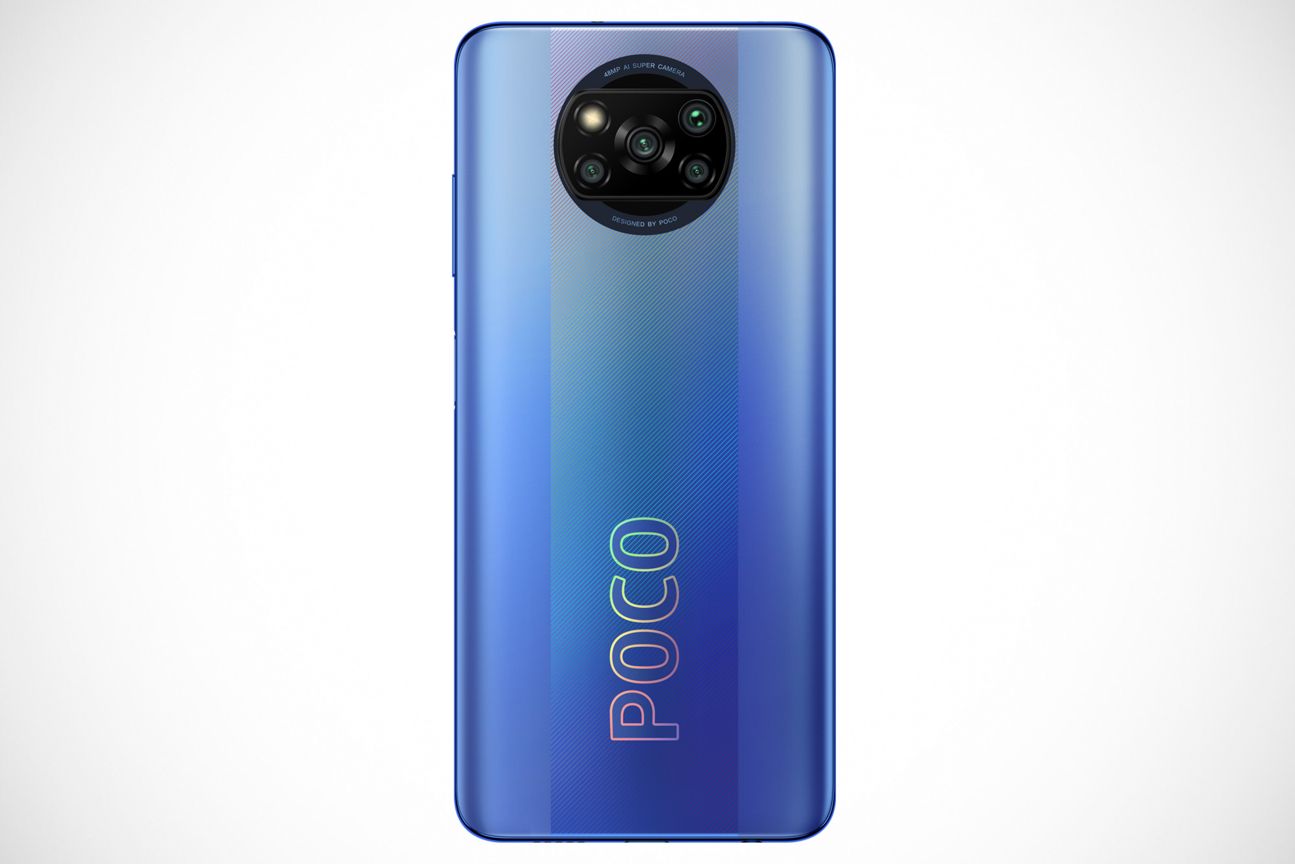 Xiaomi Poco X3 Pro in Blau Xiaomi Poco X3 Pro in Blau