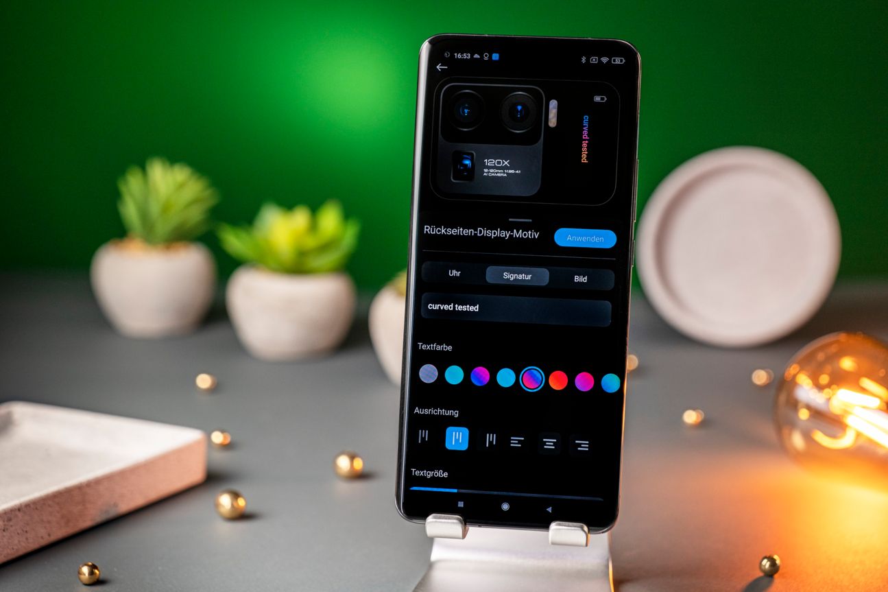 Xiaomi Mi 11 Ultra Test: Mini Display Xiaomi Mi 11 Ultra Test: Mini Display