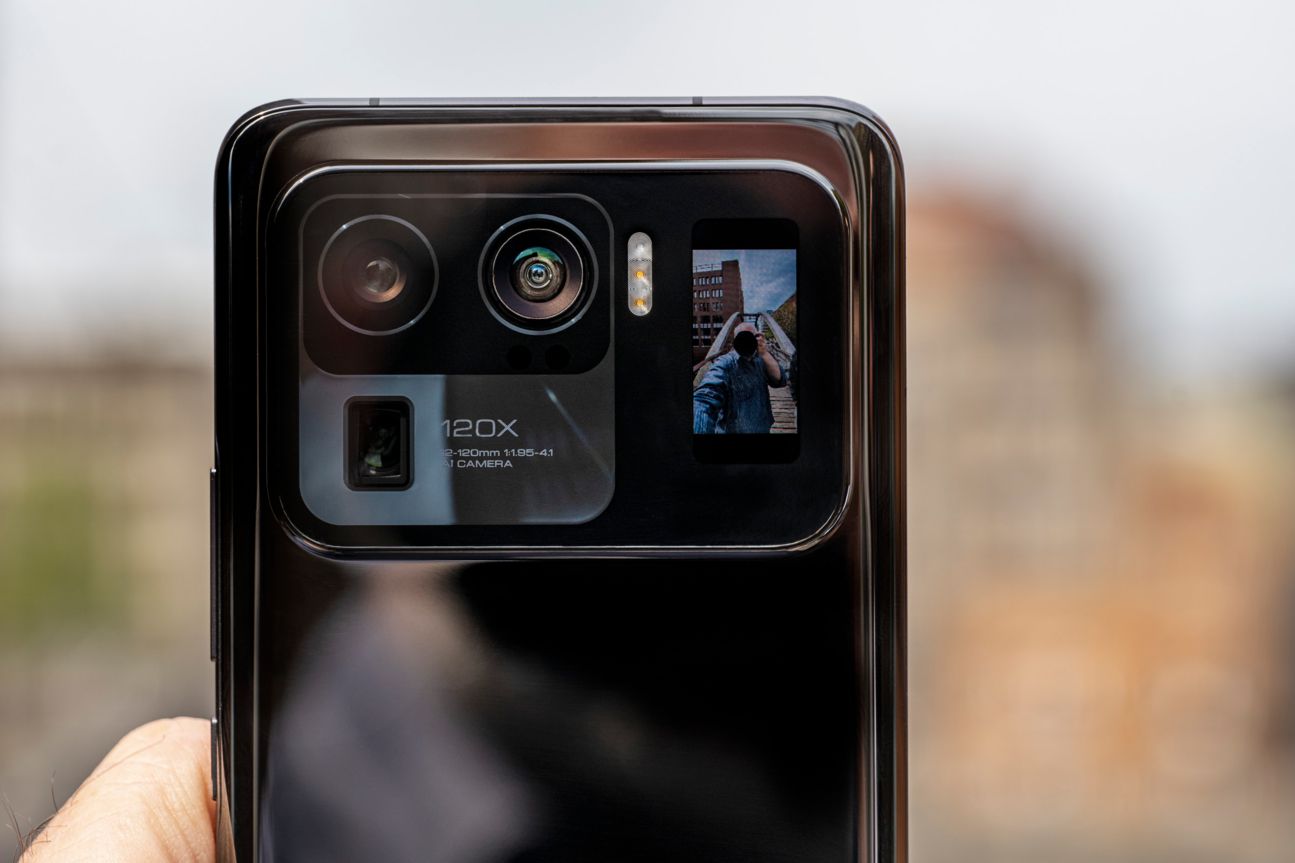 Xiaomi Mi 11 Ultra Selfie mit Hauptkamera Xiaomi Mi 11 Ultra Selfie mit Hauptkamera