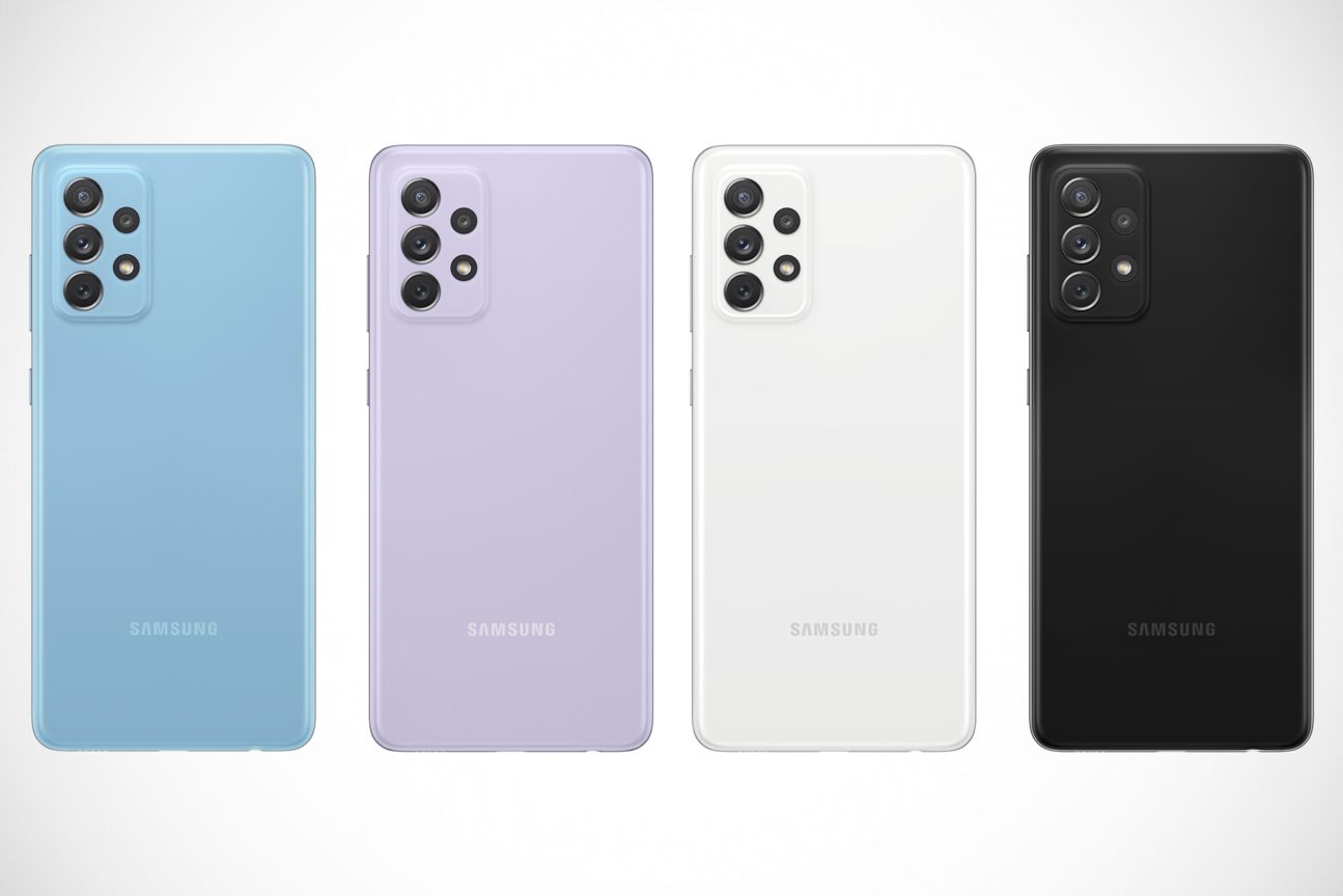 Samsung-Galaxy-A72-Farben Samsung Galaxy a72 Test Farben