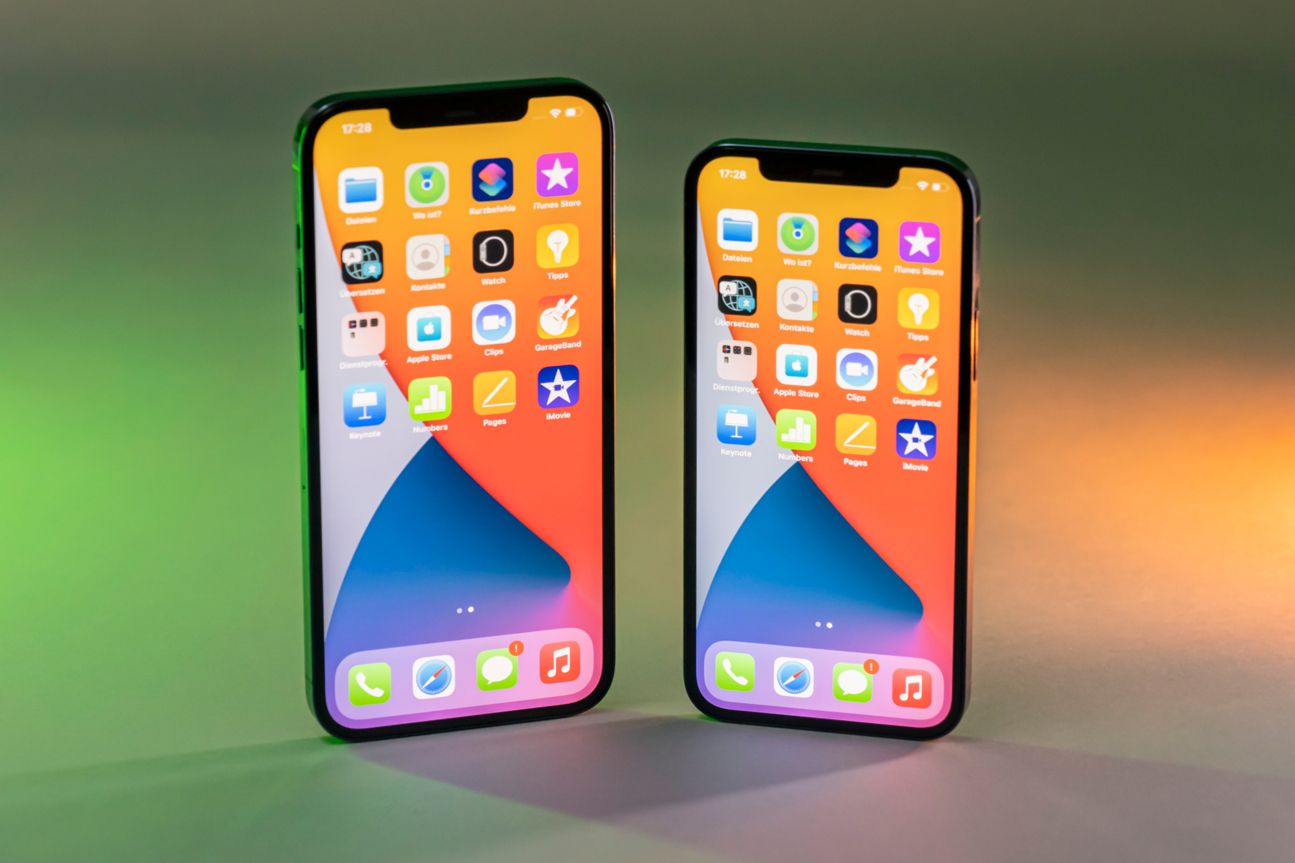 iPhone 12 Pro Max vs iPhone 12 Pro Größenvergleich iPhone 12 Pro Max vs iPhone 12 Pro Größenvergleich