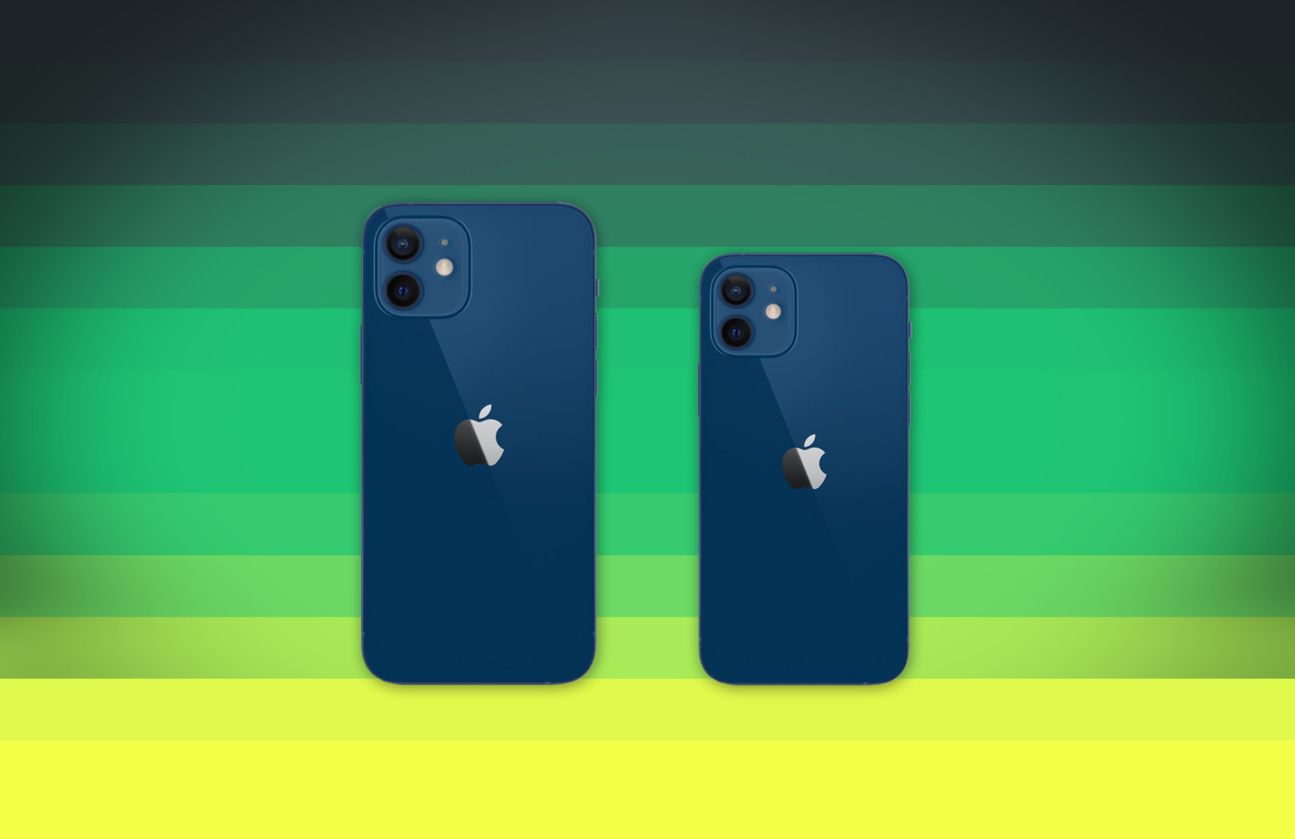 iphone12_iphone12-mini-vergleich iPhone 12 iPhone 12 Mini Größe