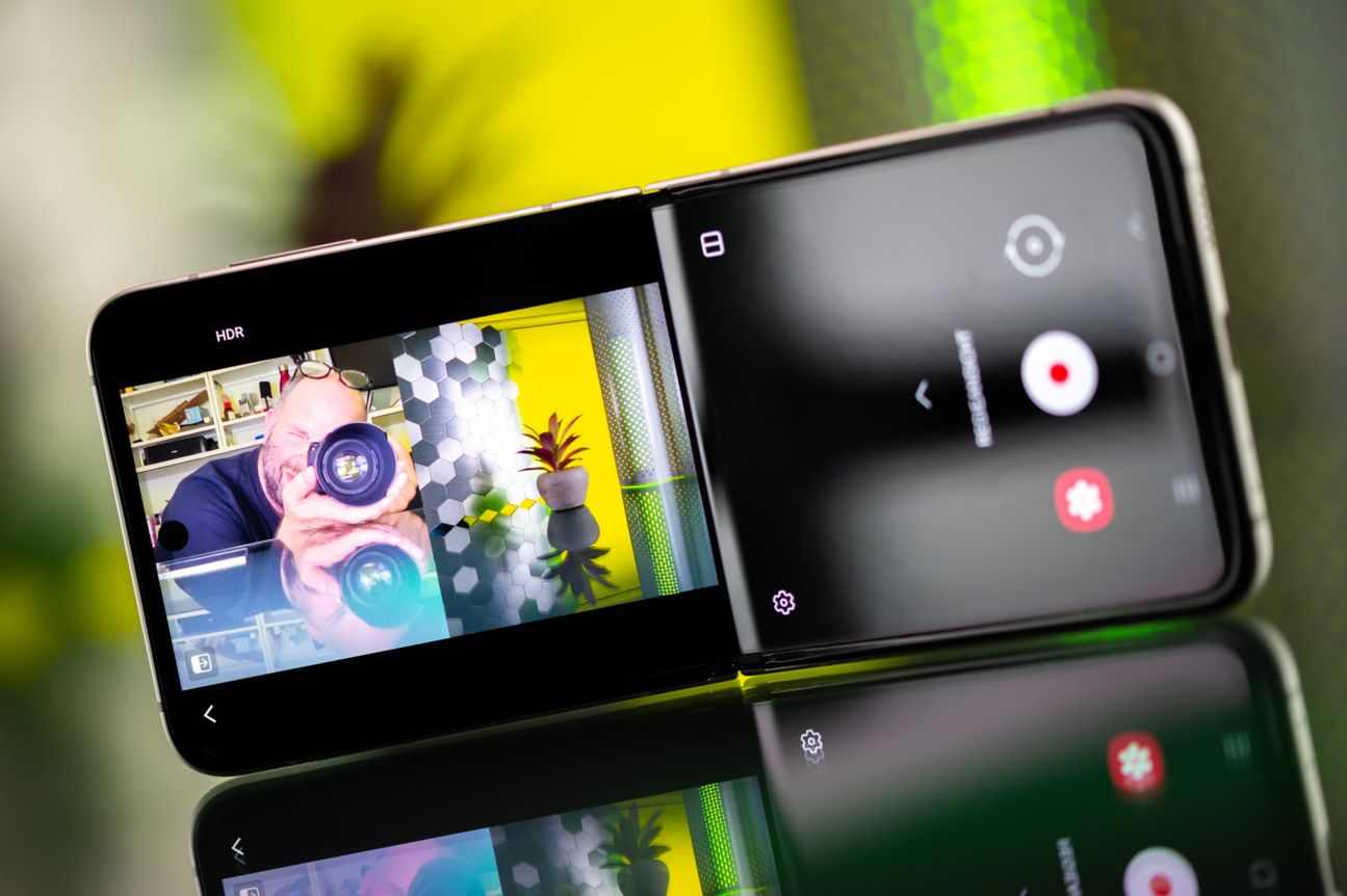 Samsung Galaxy Z Flip 3 5G Test Flexmodus Kamera