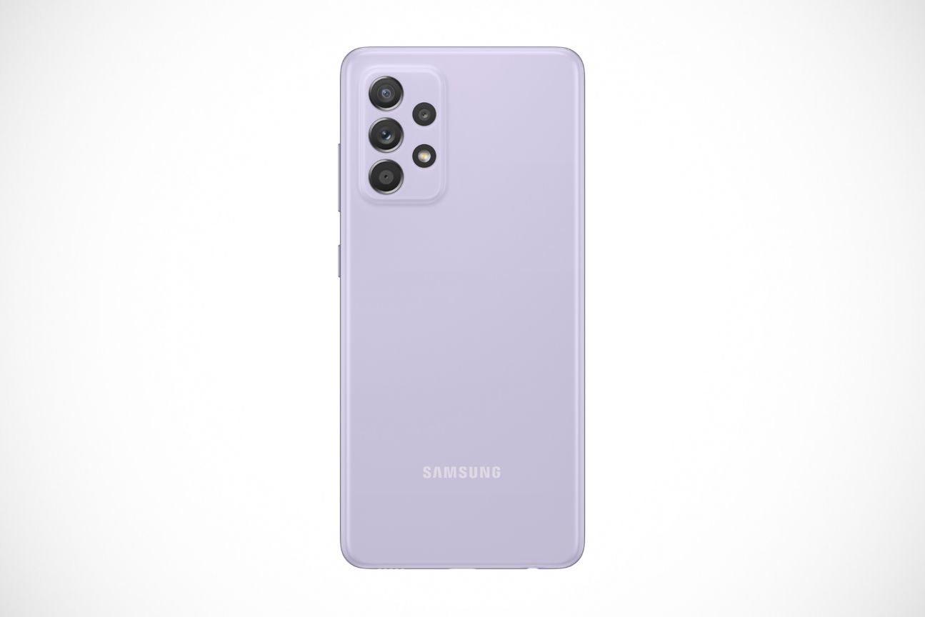 Samsung Galaxy A52 5G Rückseite Violett Samsung Galaxy A52 5G Rückseite Violett