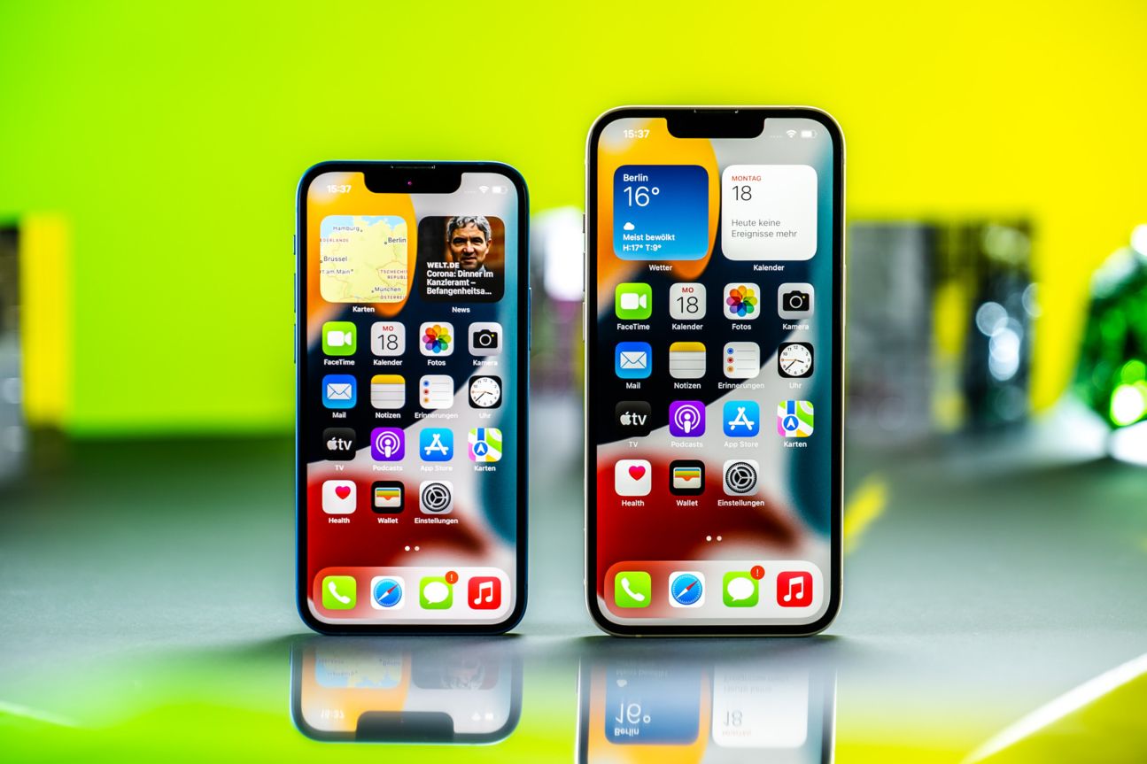 iPhone 13 iPhone 13 mini und iPhone 13
