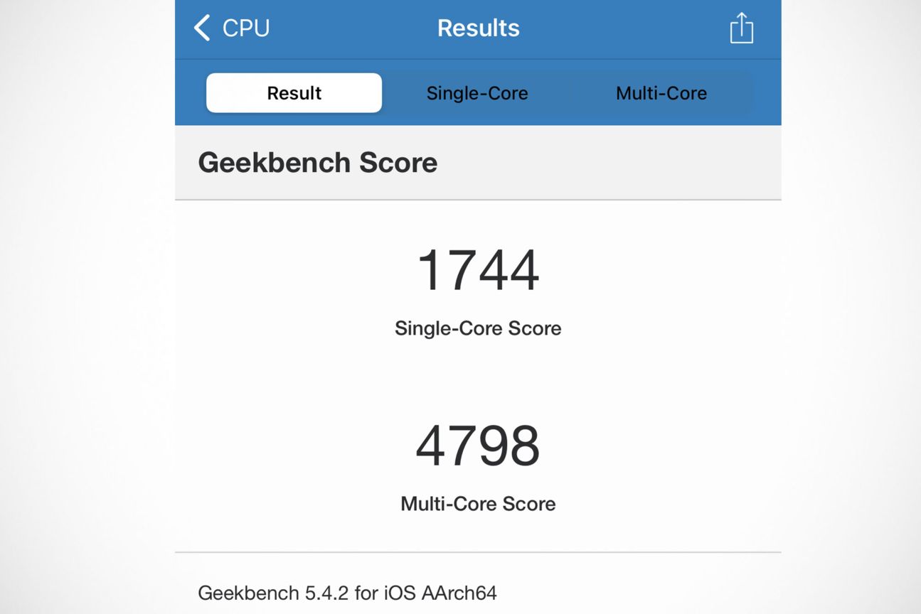 iPhone 13 Pro Max Geekbench 5 Werte