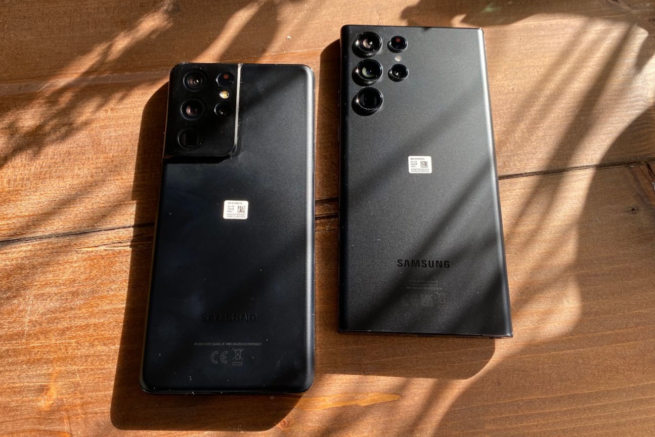 VergleichS21S22 Vergleich S21 Ultra S22 Ultra