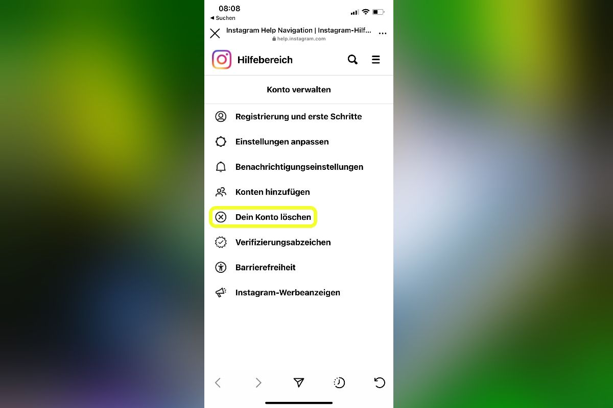 Instagram-Account löschen: So geht's am PC und Handy - CURVED.de
