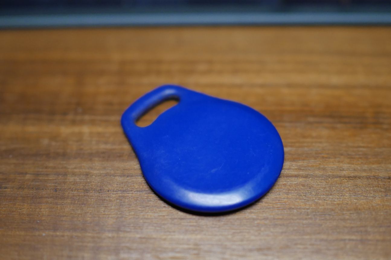 nfc-tag NFC-Tag. Im Gegensatz zum NFC-Handy ein passiver Transmitter