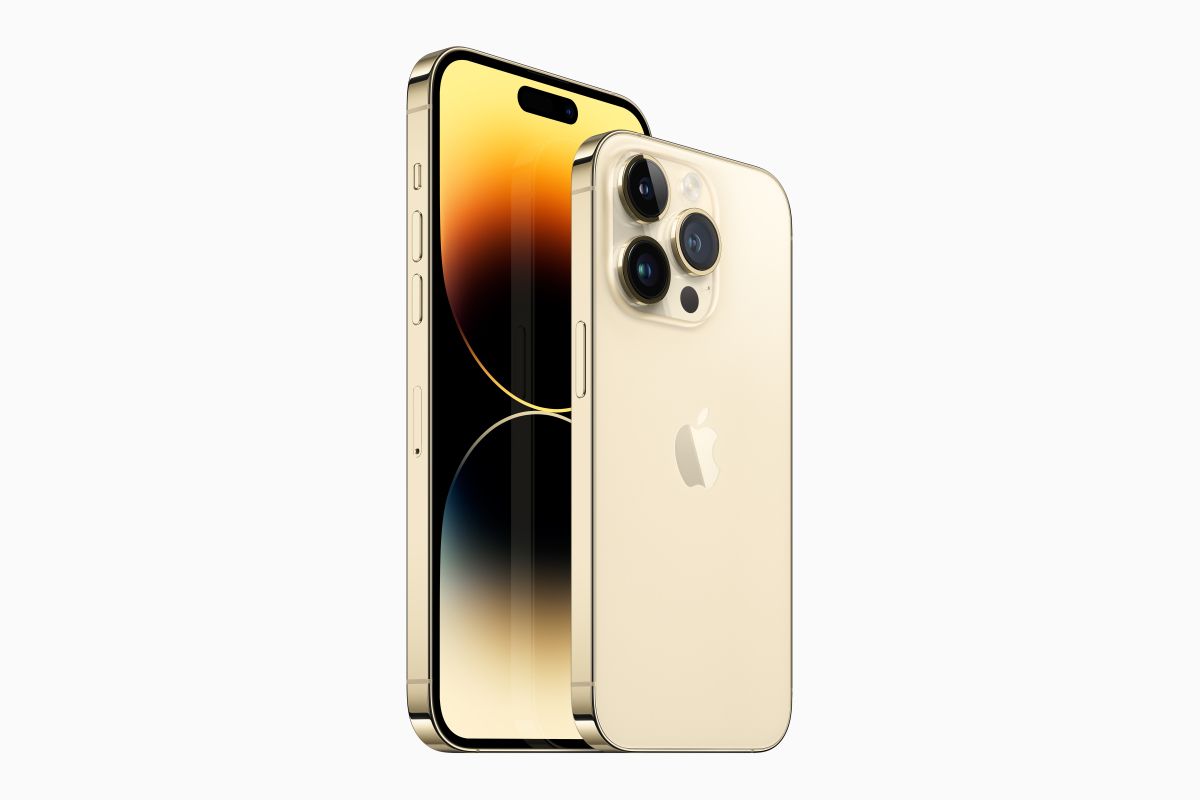 iPhone 14 Pro und iPhone 14 Pro Max Gold iPhone 14 Pro und iPhone 14 Pro Max Gold