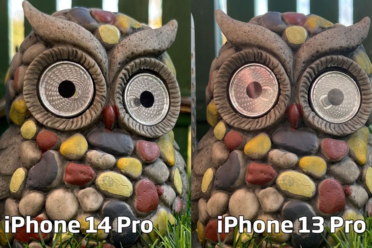 eule-weit-vergleich iPhone 14 Pro vs 13 Pro Kameravergleich