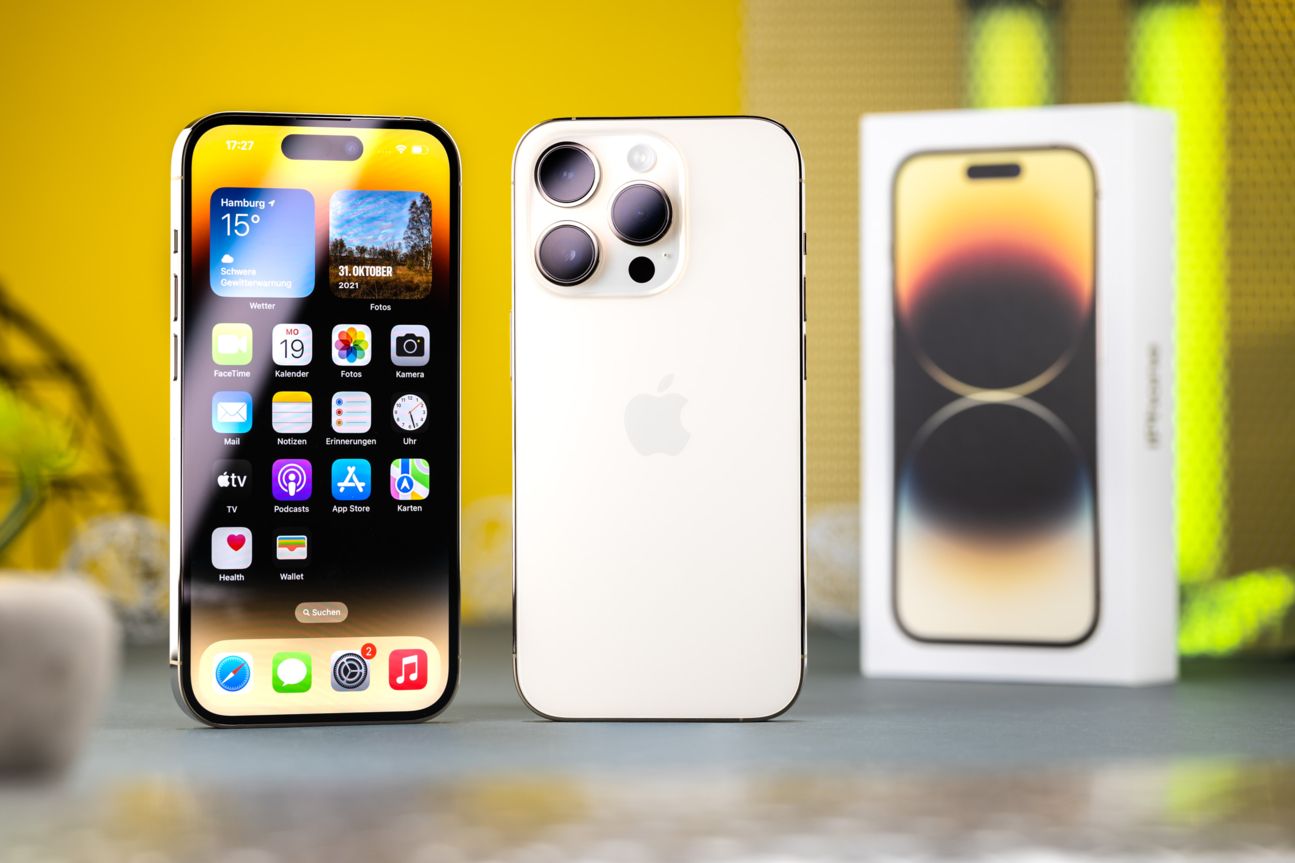iphone-14-pro-aufmacher iPhone 14 Pro mit Karton