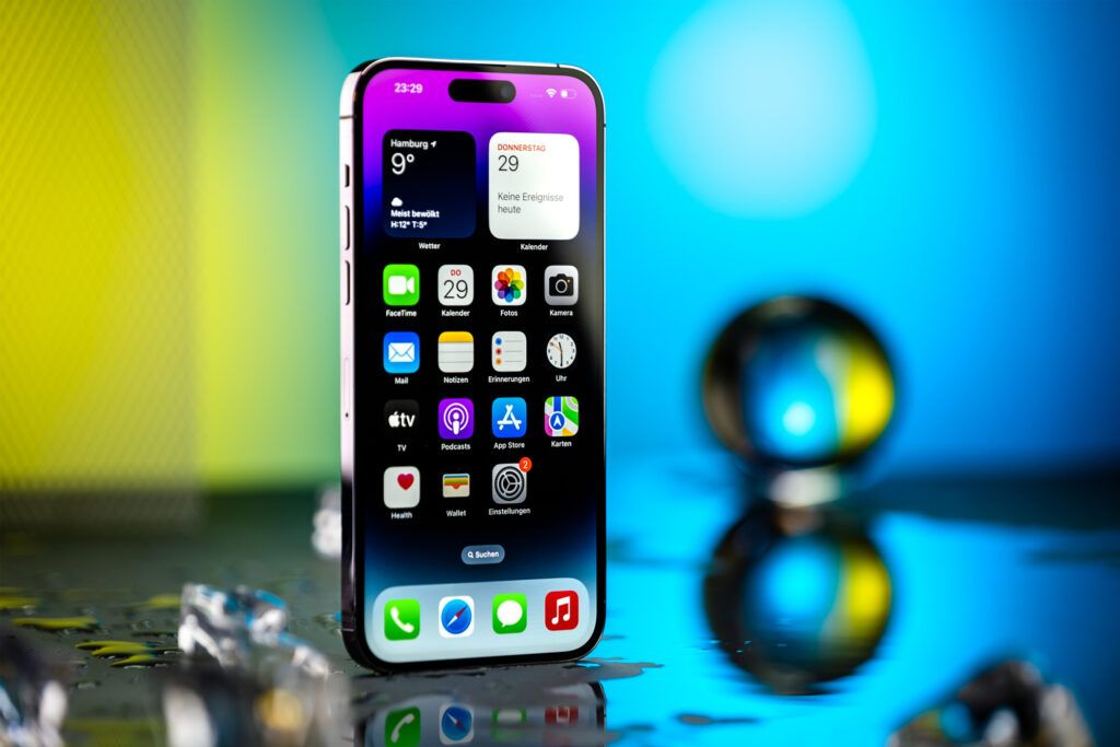 iPhone 14 Pro Max: Display mit Dynamic Islanf iPhone 14 Pro Max: Display mit Dynamic Islanf