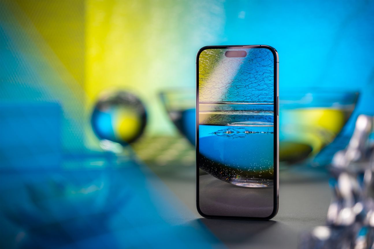 iPhone 14 Pro Max mit mehr Bildfläche iPhone 14 Pro Max mit mehr Bildfläche