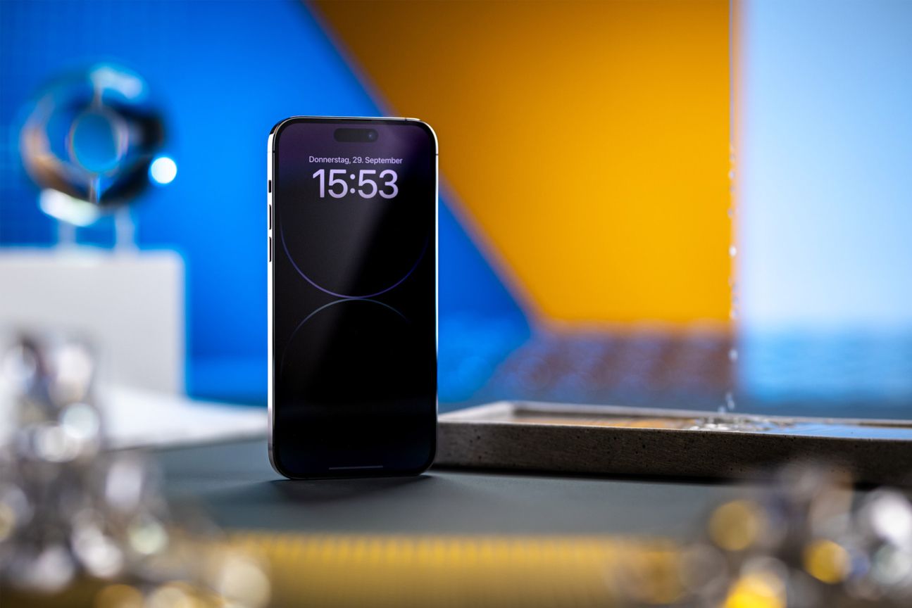 iPhone 14 Pro Max: DIsplay mit Dynamic Island iPhone 14 Pro Max: DIsplay mit Dynamic Island